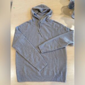 J. Crew Tan Cashmere Hooded Sweater